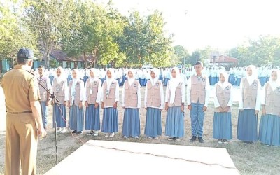 Pengukuhan Angkatan Pertama Pengurus ZERO WASTE SMAN 1 Tuban Masa Bakti 2023/2024